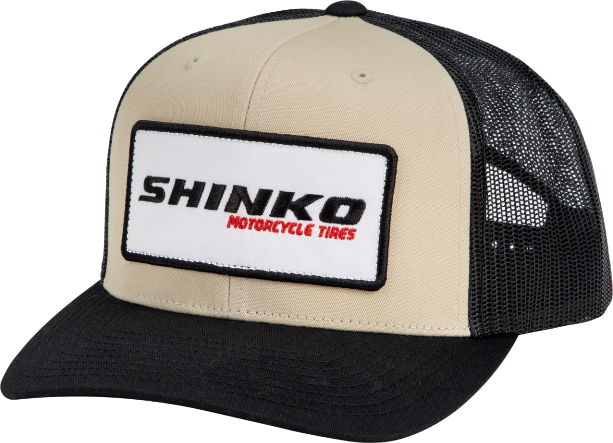 SHINKO SHINKO スナップバック ハット ブラック/ナチュラル