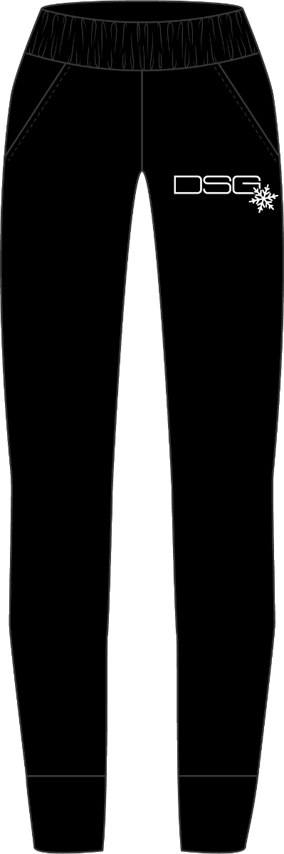 女性用 US 08 サイズDSG 女性用 ミッドレイヤー パンツ ブラック 黒 8l