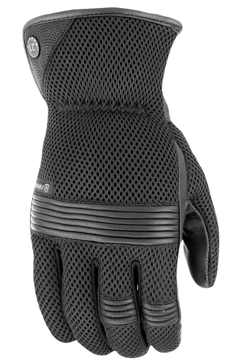 XLサイズ HIGHWAY 21 TURBINE メッシュ グローブ 手袋 ブラック 黒 XL