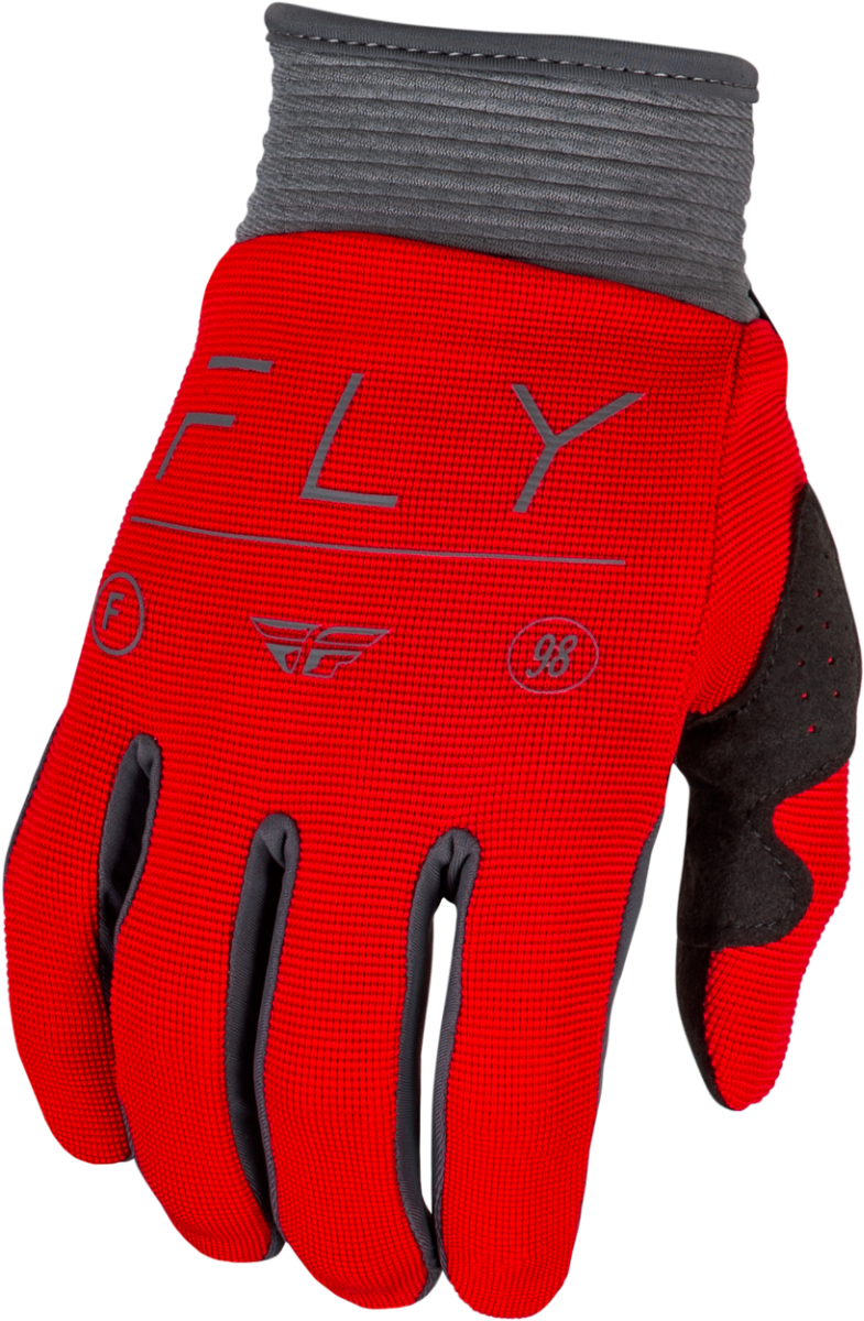 FLY RACING フライ レーシング 子供用 F-16 オフロード MX グローブ 手袋 赤/チャコール/白 YM