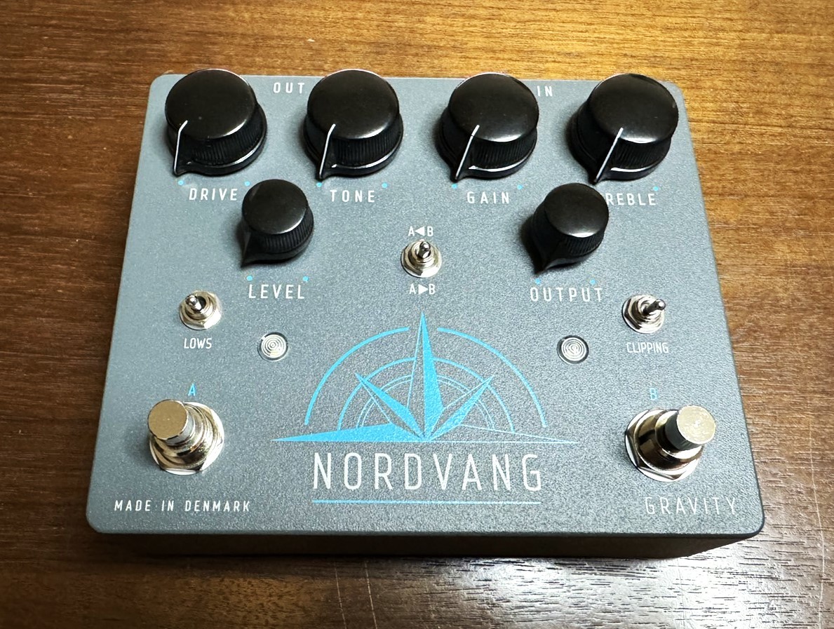 美品 !NORDVANG CUSTOM GRAVITY V2　TS10&Centaurのデュアルオーバードライブ！_画像1