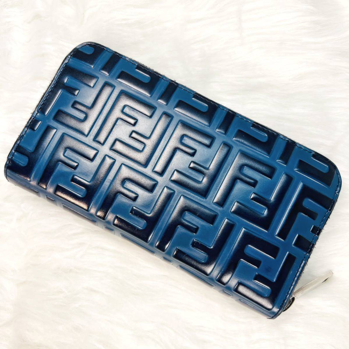 美品 希少 FENDI フェンディ 長財布 ラウンドジップ 7M0210 A42P 美品 希少 FENDI フェンディ 長財布 ラウンドジップ 7M0210 A42P