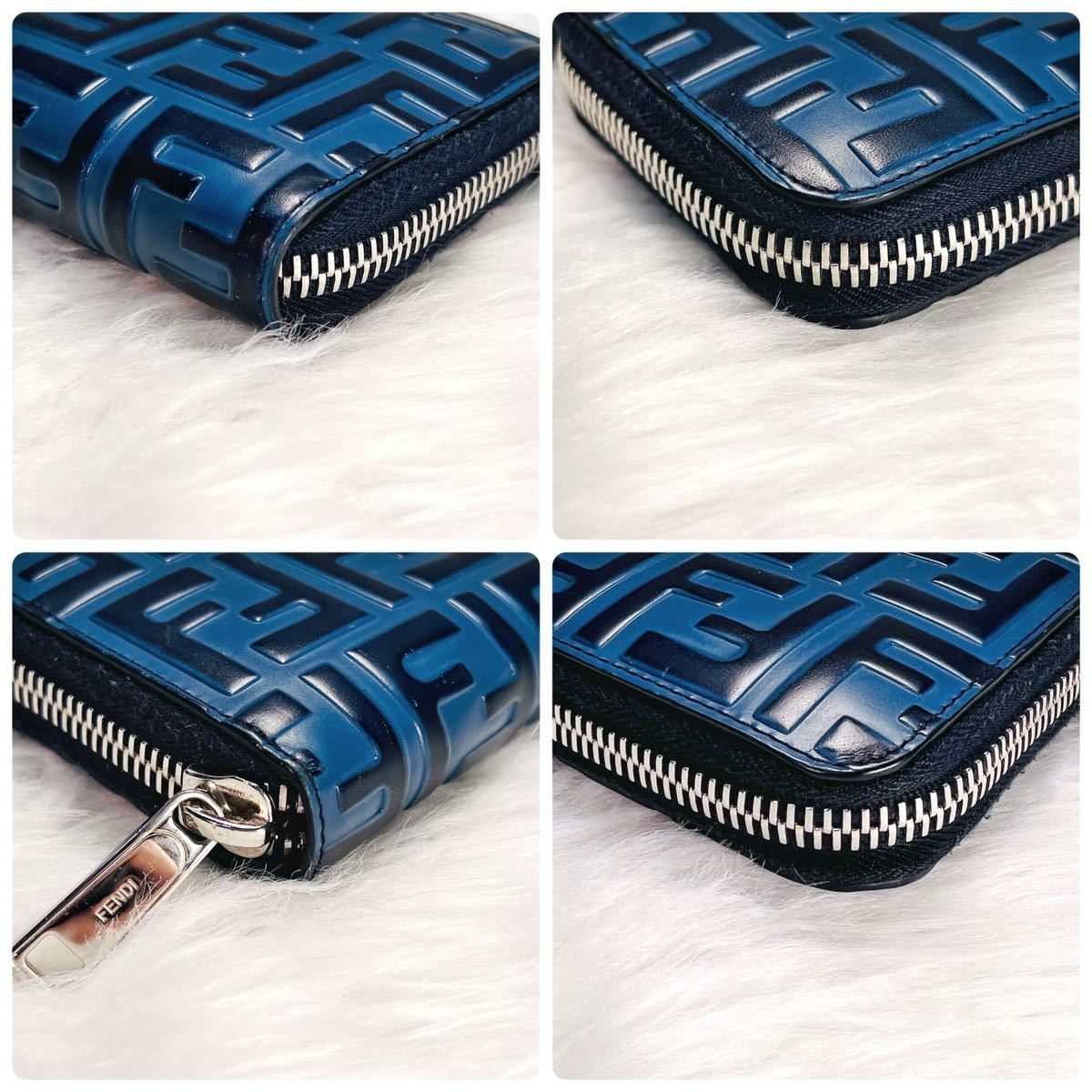 美品 希少 FENDI フェンディ 長財布 ラウンドジップ 7M0210 A42P 美品 希少 FENDI フェンディ 長財布 ラウンドジップ 7M0210 A42P