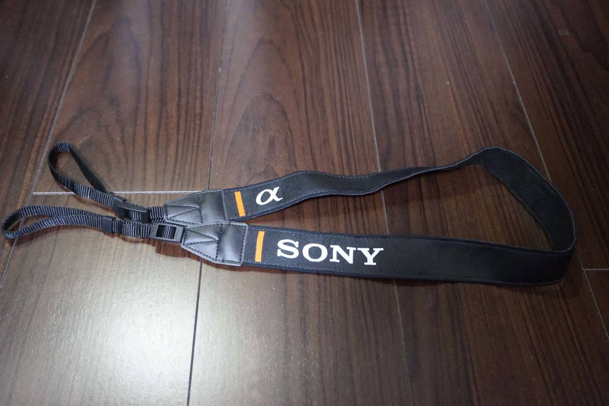 【使用感なし/超美品】Sony ソニー　α　アルファ　幅広　カメラストラップ_画像1