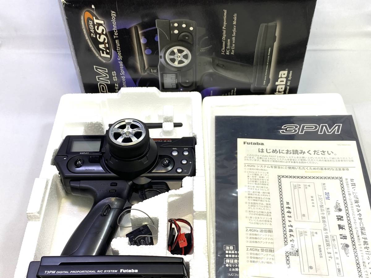 美品 Futaba フタバ 3PRKA-2.4G 送信機のみ 箱・説明書付き Yahoo!オークション - フタバ 3PM 2.4GHz プロポセット 送信機