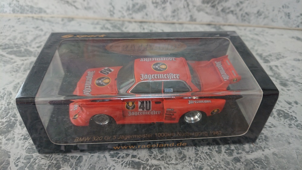 スパーク Spark 1/43 BMW 320 Gr.5 #40 Jagermeister Racing スパーク Spark 1/43 BMW 320 Gr.5 #40 Jagermeister Racing