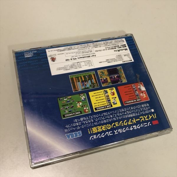 Z9810 ◆ソニック＆ナックルズ コレクション Windows PCゲームソフトの画像2