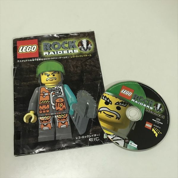 Z9931 ◆レゴ　ロックレイダーズ　LEGO ROCK RAIDERS　ディスク・説明書のみ　Windows　PCゲームソフト_画像1