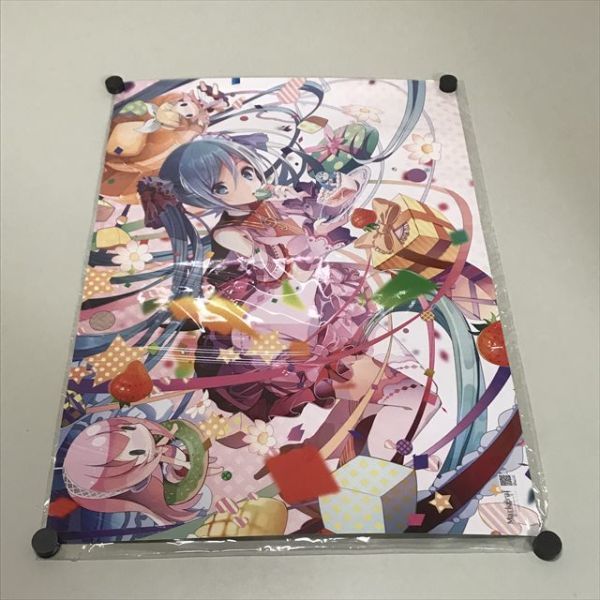 Z09983 ◆未開封品 初音ミク　Markgraf　フルーツパンチ B3サイズ ポスター_画像2