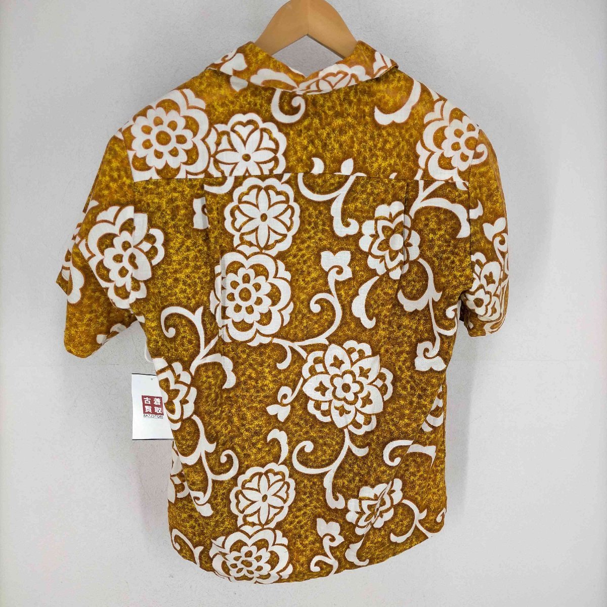 USED古着(ユーズドフルギ) 70S～ MADE IN HAWAII 古銭ボタン アロハシャツ ALL 中古 古着 0934_画像2