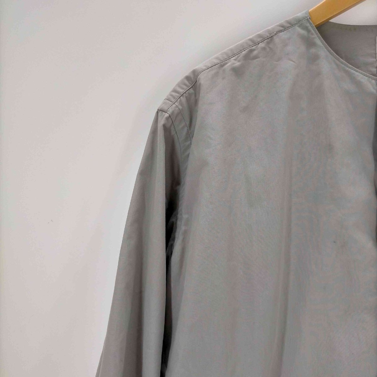 Sanca(サンカ) スナップボタンノーカラーシャツジャケット メンズ JPN：2 中古 古着 1037_画像4