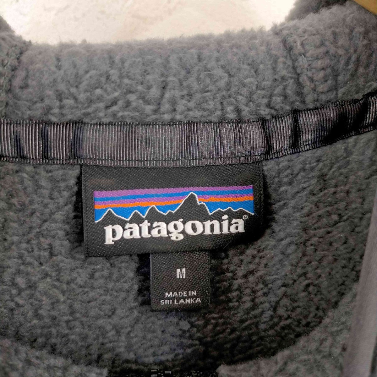 patagonia(パタゴニア) Retro Pile Pullover メンズ JPN：M 中古 古着 0843_画像6