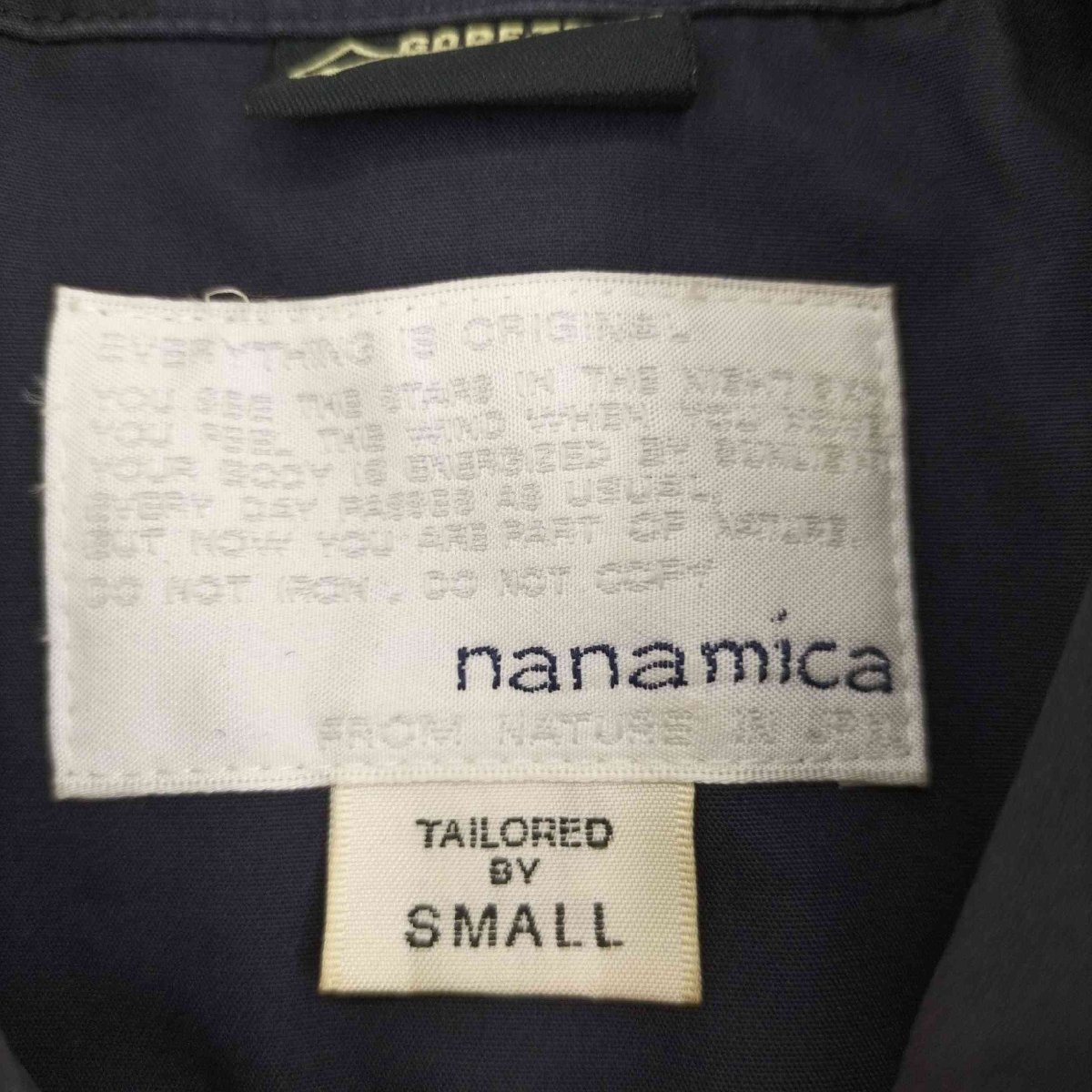 nanamica(ナナミカ) GORE-TEX Trench Coat メンズ SMALL 中古 古着 0947