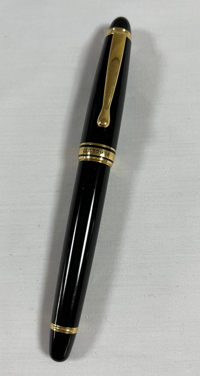 PILOT CUSTOM98 14K-585 A-1298 (F) 3 パイロット カスタム98 万年筆 中古品_画像3