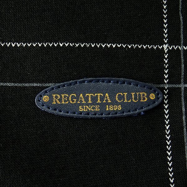 新品 レガッタクラブ 秋冬 裏暖 フリース スウェット ハーフジップ トレーナー LL 黒 【3WRC-R234_BK】 REGATTA CLUB メンズ ソフトタッチ_画像8