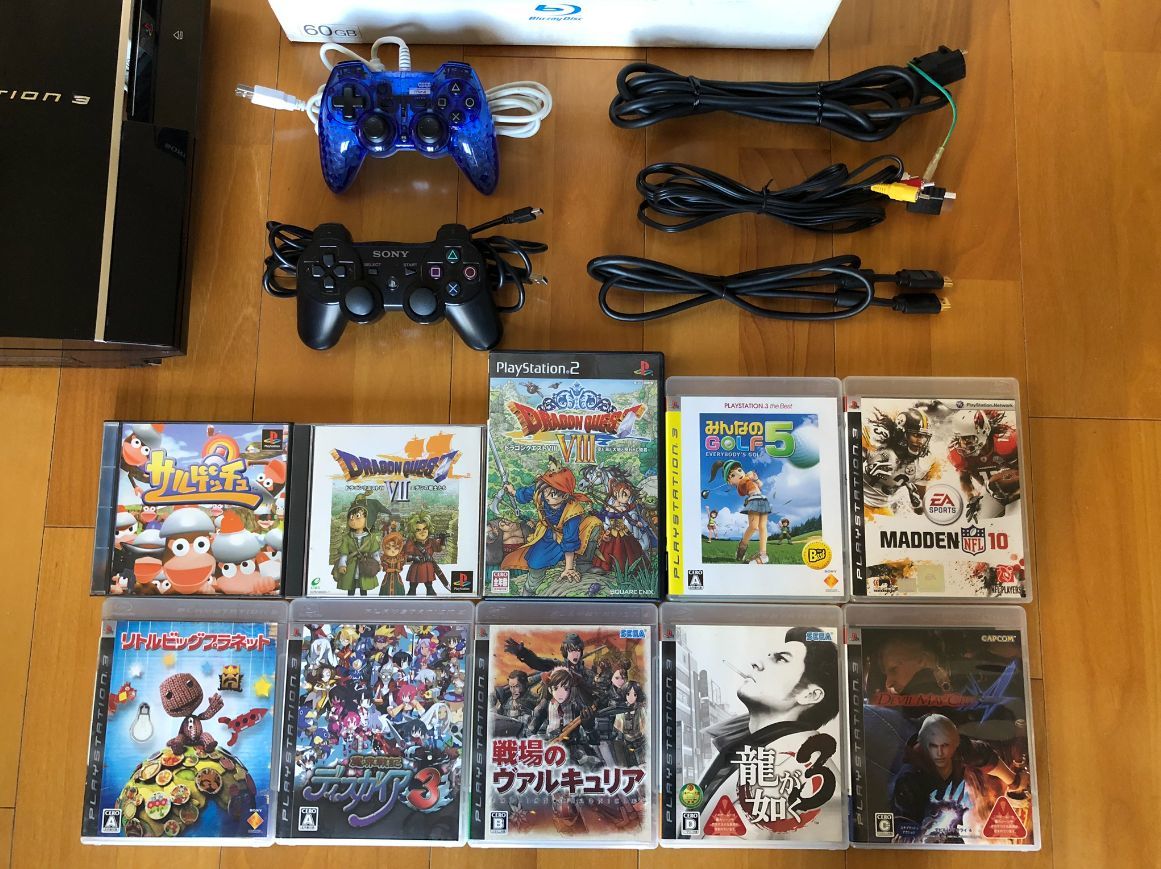 動作品 この1台でPS1,2,3ソフトがプレイできる PS3初期型(60GB→320GB交換済)、超レア!システムソフトウェア バージョン3.01 CECHA00 動作品 この1台でPS1,2,3ソフトがプレイできる PS3初期型(60GB→320GB交換済)、超レア!システムソフトウェア バージョン3.01 CECHA00