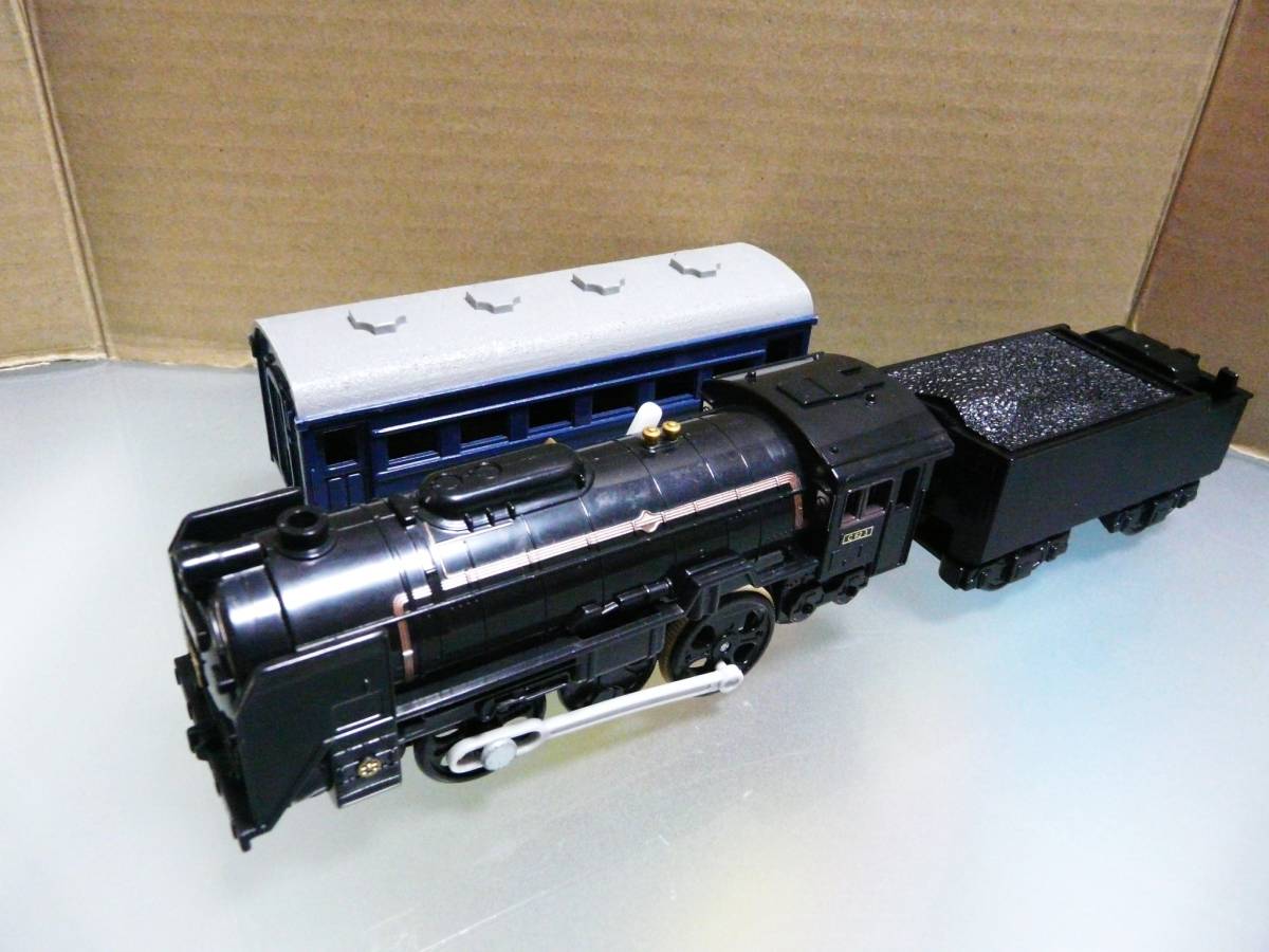 プラレール車両 C62 3号機 蒸気機関車 3両セット used_画像1