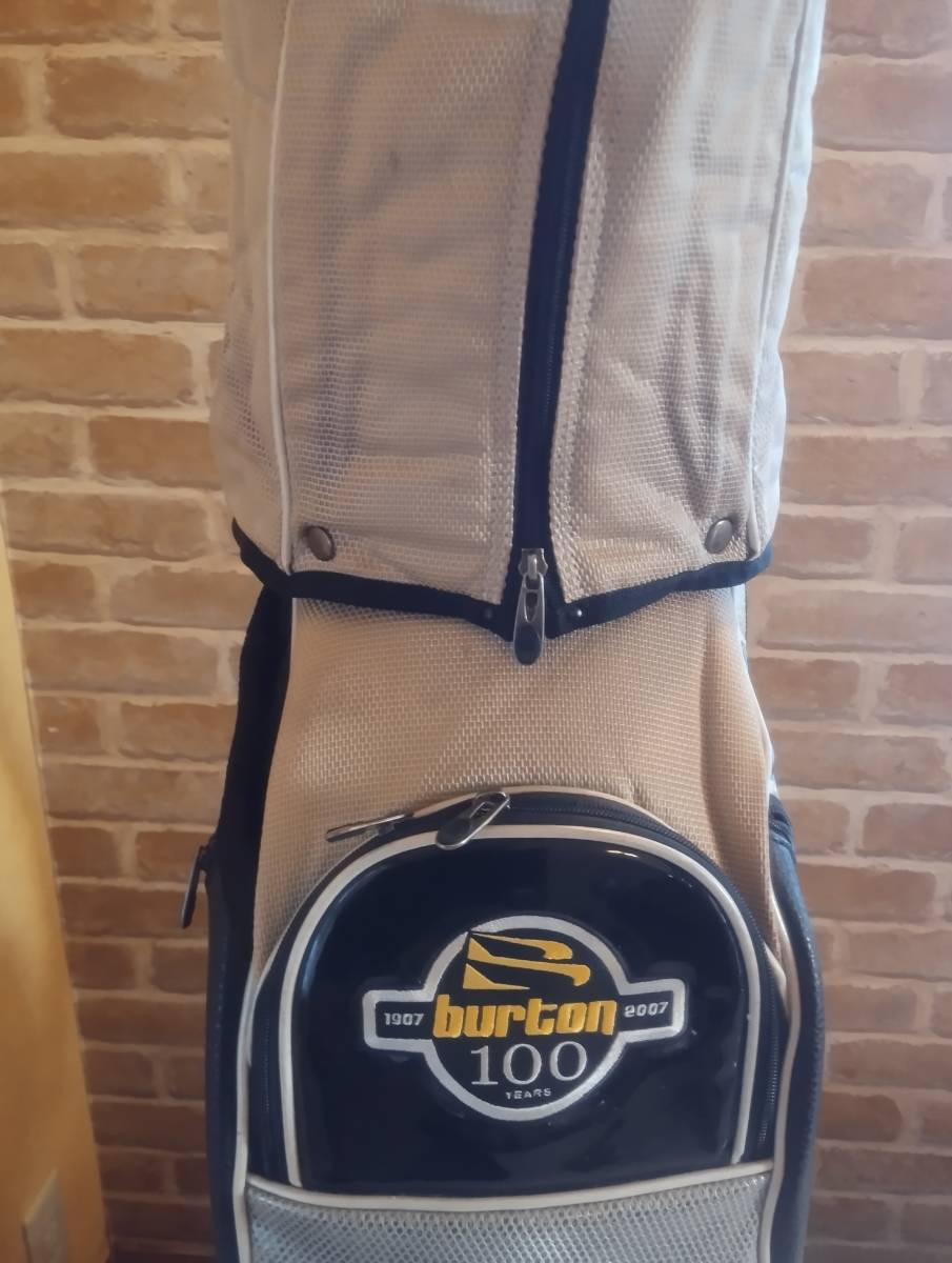 レア バートン Burton 100周年記念 キャディバッグ ブラック レア バートン Burton 100周年記念 キャディバッグ ブラック