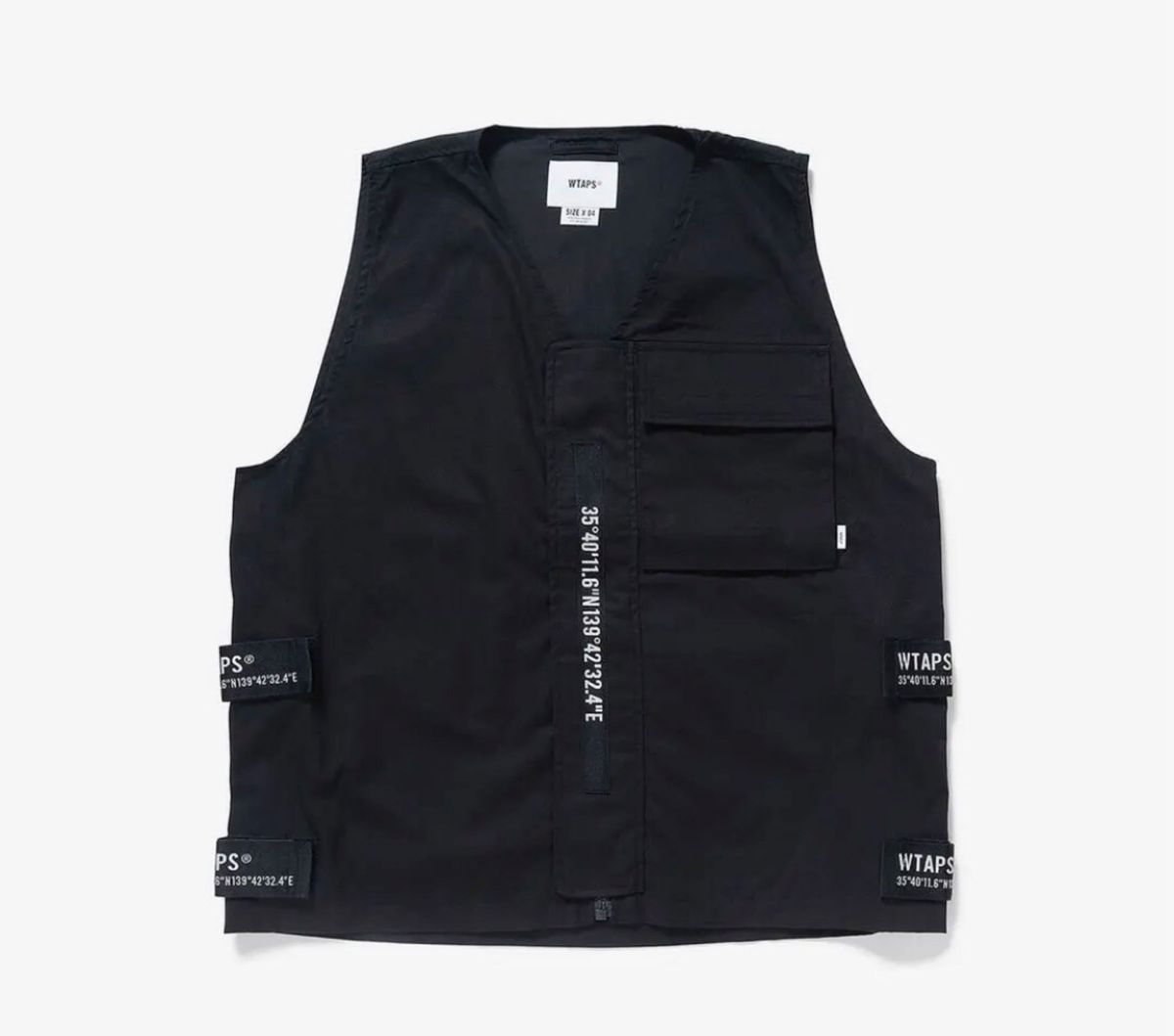 WTAPS HAGGERZ / VEST / COTTON. POPLIN
