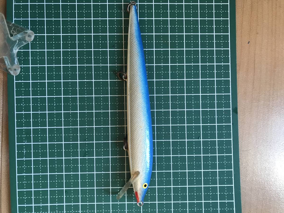 Ｉ　ラパラ　オリジナルフローティングラパラＦ13オールド　フィンランド　口紅　腹巻き　RAPALA_画像7