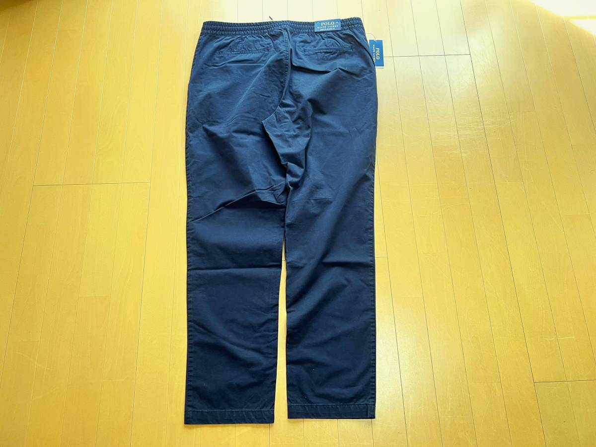 XL* newest tag / new goods tag attaching [ pressure volume. dark blue stretch chino] Ralph Lauren genuine article . know adult . recommended make Easy pants * Raver x draw code 