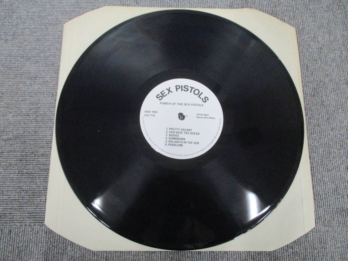 最終値下げ　B305　棚ね　現状品　LP盤　レコード　POWER OF THE PISTOLS　SEX PISTOLS　セックス・ピストルズ　ANARUHY IN THE UK　洋楽_画像5