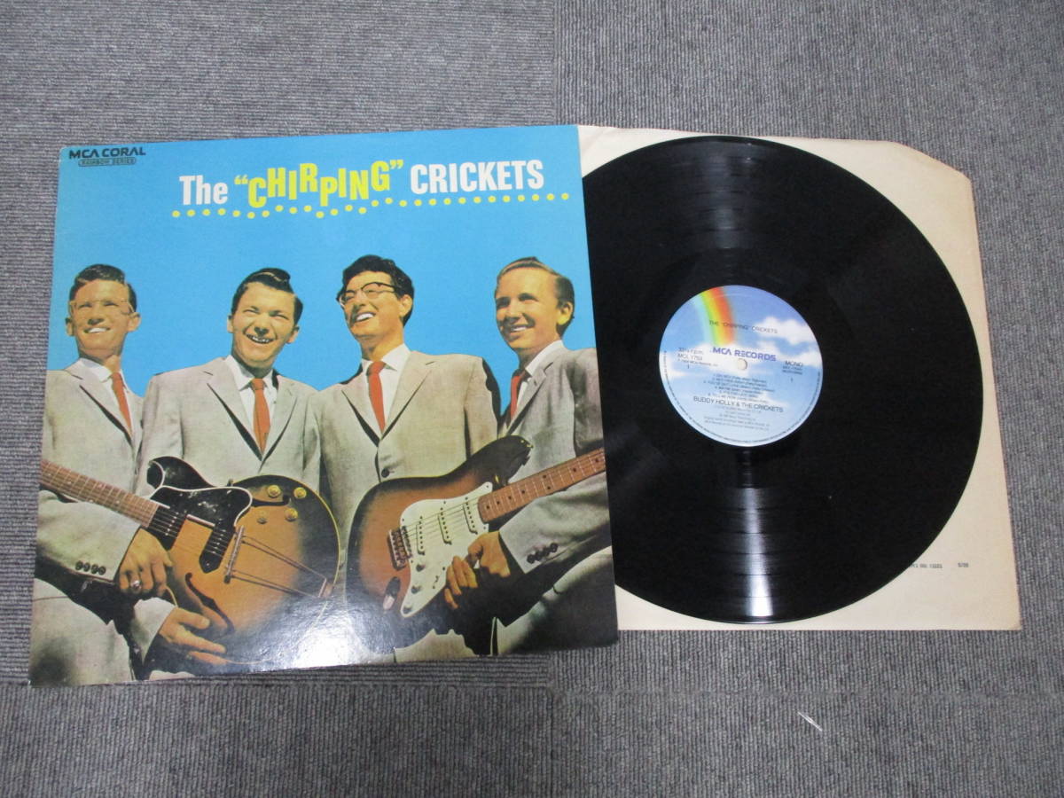 最終値下げ　B317　棚ね　現状品　LP盤　レコード　The CHIRPING CRICKETS　ザ・チャーピング・クリケッツ　ザ・クリケッツ　OH BOY　洋楽_画像1