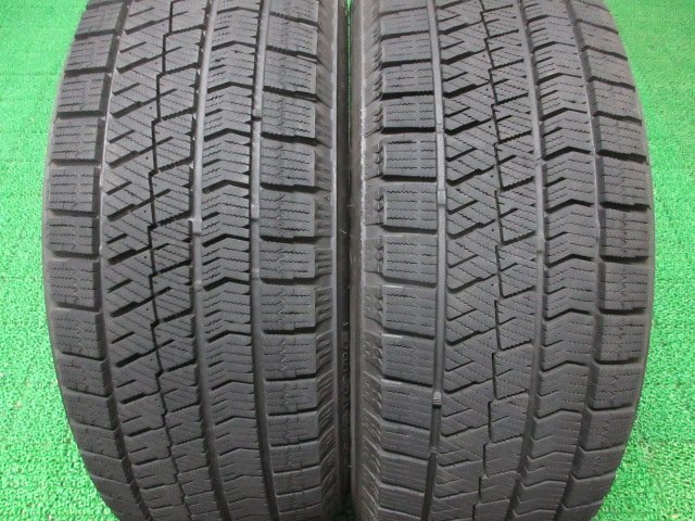 L564【送料無料】205/60R16 超溝高 8.5~9分山 ブリヂストン スタッドレス VRX2 ♪ 22年製 2本 激安 プリウスα ヴォクシー ステップワゴン_画像2