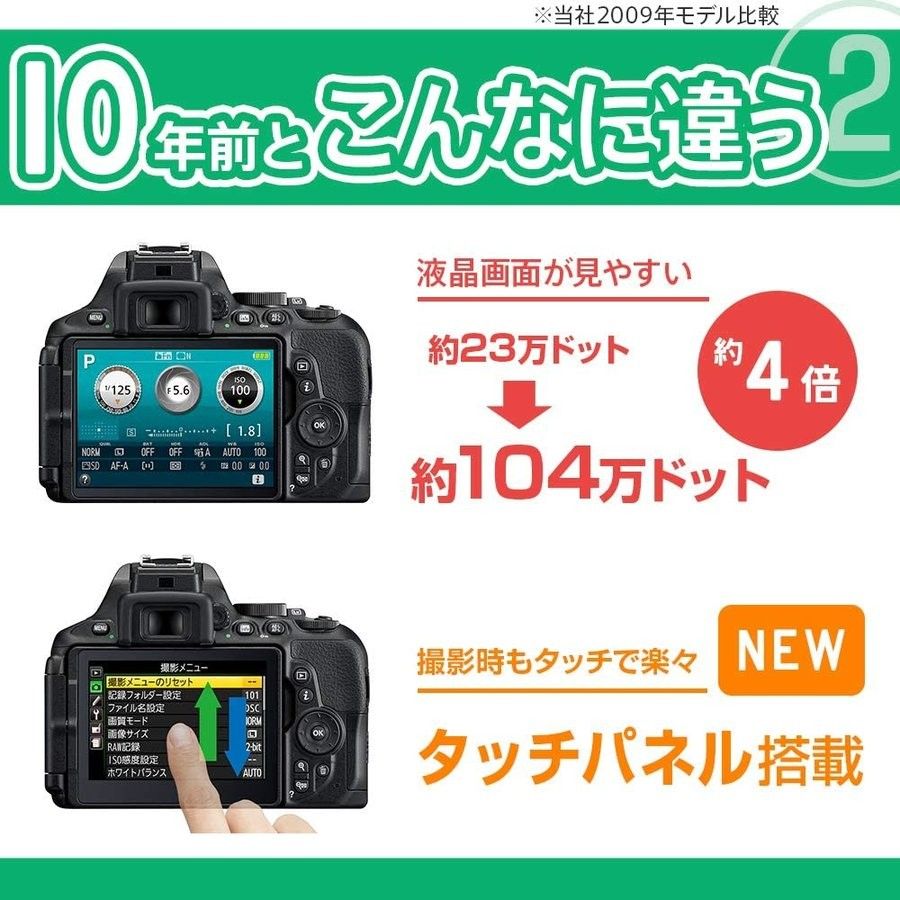 ニコン Nikon D5600 ボディ デジタル 一眼レフ カメラ 中古