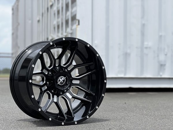 新品 20インチホイールのみ4本セット 20x10J ハイラックス サーフ プラド タコマ XF OFFROAD XF222 -12 pcd135 6穴 pcd139.7 6穴_画像3