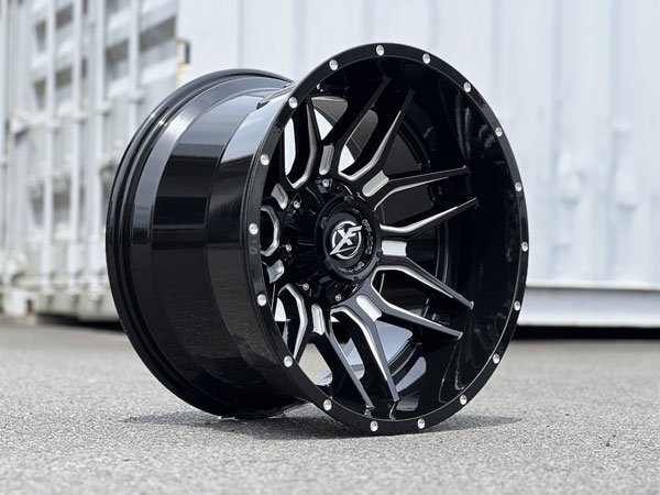 新品 20インチホイールのみ4本セット 20x10J ハイラックス サーフ プラド タコマ XF OFFROAD XF222 -12 pcd135 6穴 pcd139.7 6穴_画像1