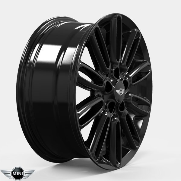 ミニクーパー コンバーチブル MINI F55 F56 F57 新品17インチ タイヤホイールセット 17x7J pcd112 5穴 MICHELIN 205/45R17_画像4