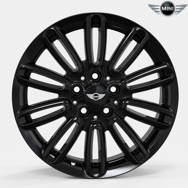 【在庫限り】 新品 17インチタイヤホイールセット 17x7J pcd112 5穴 NITTO 205/45R17 MINI ミニクーパー F55 F56 F57 コンバーチブル_画像2