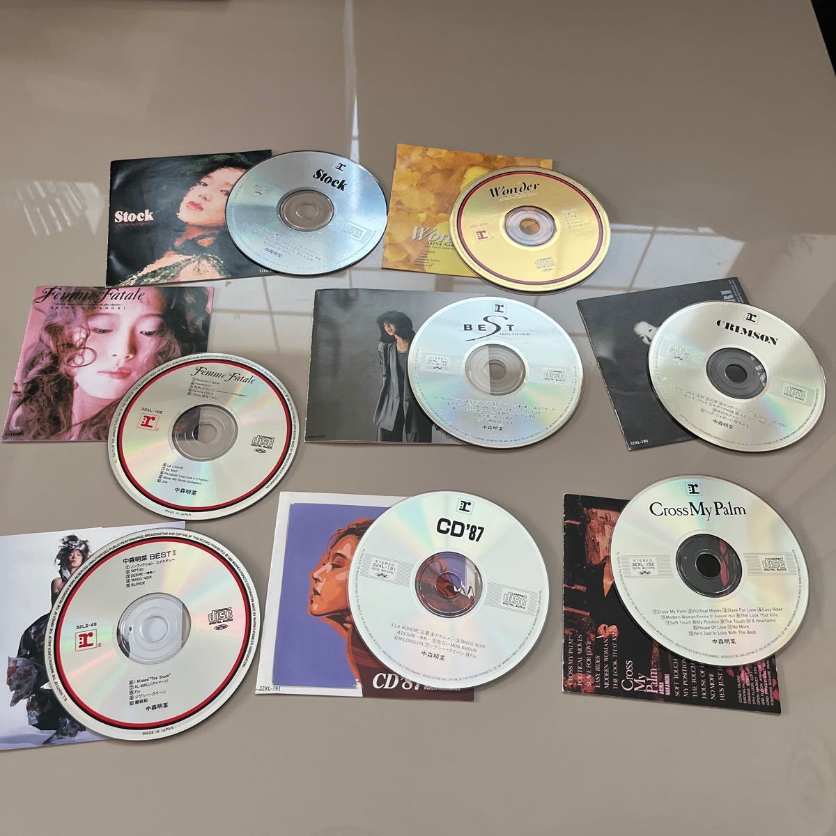 中森明菜　CD 8枚セット_画像1