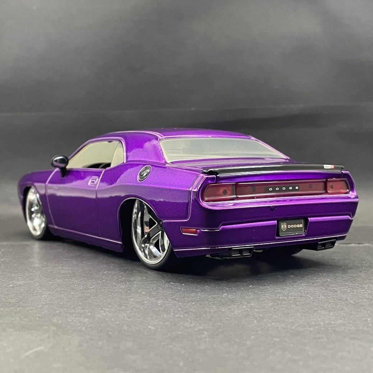 ■Jada TOYS■ダッジ チャレンジャー SRT8■2008 DODGE CHALLENGER SRT8■ローライダー■1/24■ジャダ■BIGTIME■希少■珍品■HEMI■_画像4