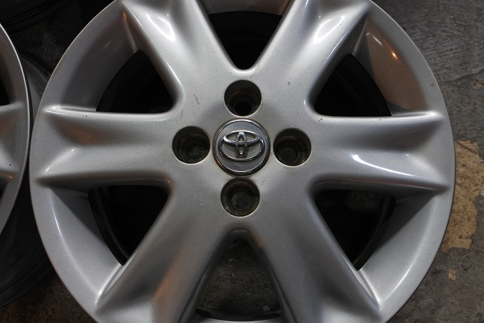  бесплатная доставка Toyota 90 серия Vitz RS оригинальный 4H-100 6J+51 16 дюймовый б/у легкосплавные колесные диски 4шт.@SET aqua IQ Belta зимний для оригинальный использование не по назначению!