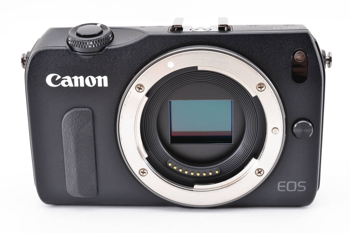 ★極上美品★キヤノン CANON EOS M ボディ ブラック #9101_画像3