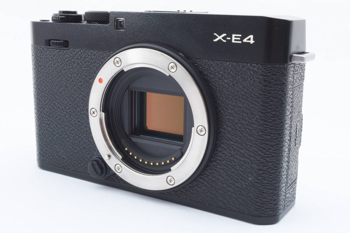 ★良上品★富士フイルム FUJIFILM X-E4 ボディ ブラック #9111_画像2