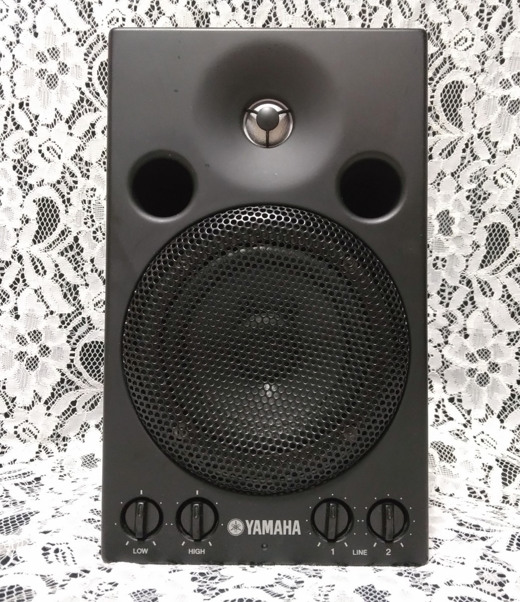 YAMAHA .monitor .speaker .MSP3 パワーアンプ内蔵 モニタースピーカー ② 製造番号[II01147]
