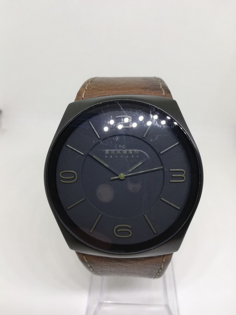 【稼働品】SKAGEN スカーゲン SKW6042 メンズクォーツ腕時計_画像2