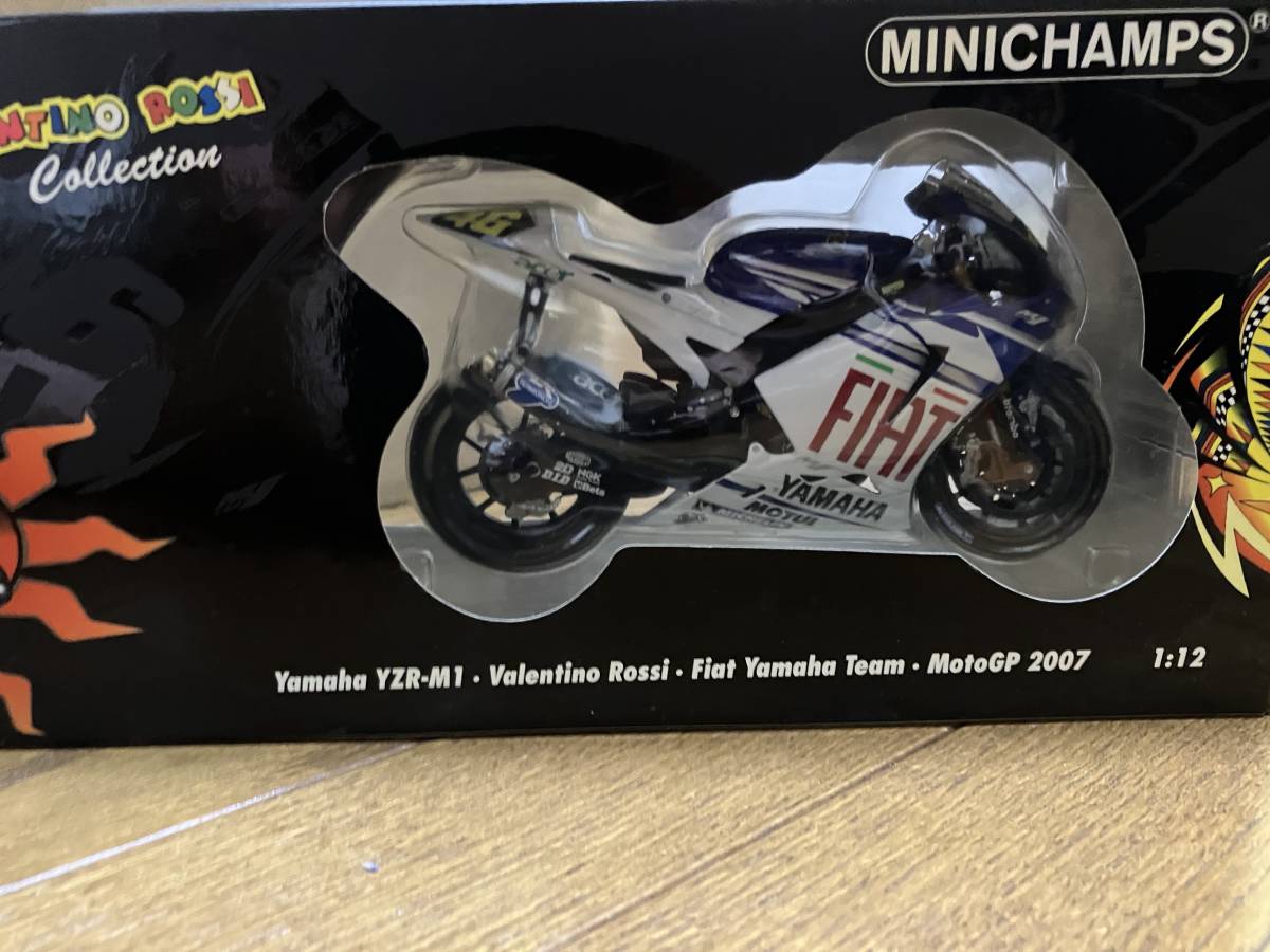 MINICHAMPS YAMAHA YZR-M1 ValentinoRossi FIAT YAMAHA MotoGP 2007