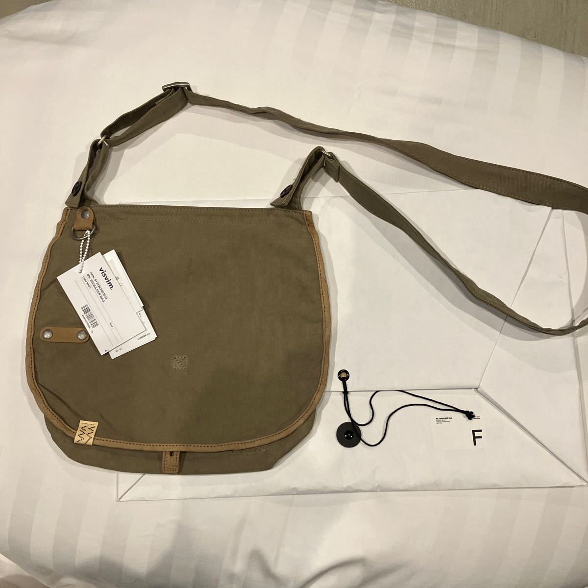 visvim mil sholder bag olive itc ショルダーバッグ 中村ヒロキ_画像1