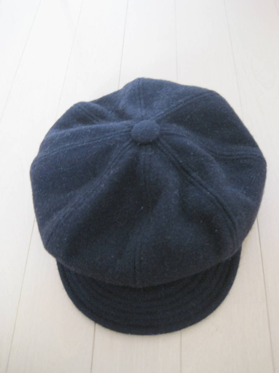アメリカ製　ニューヨークハット NEW YORK HAT ウールキャスケット 帽子 　Lサイズ_画像1