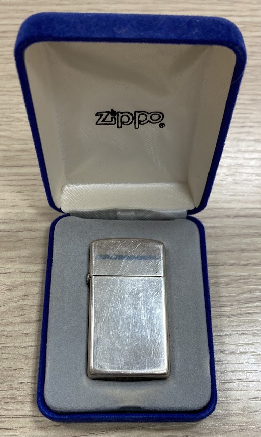 #17817 Zippo ジッポー STERLING スターリング Silver シルバー 喫煙具 箱付き ヴィンテージ_画像1