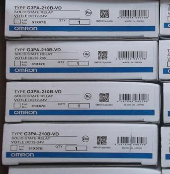 10個セット 新品 OMRON/オムロン ソリッドステートリレー G3PA-210B-VD 　10個セット 【６ヶ月保証】_画像1