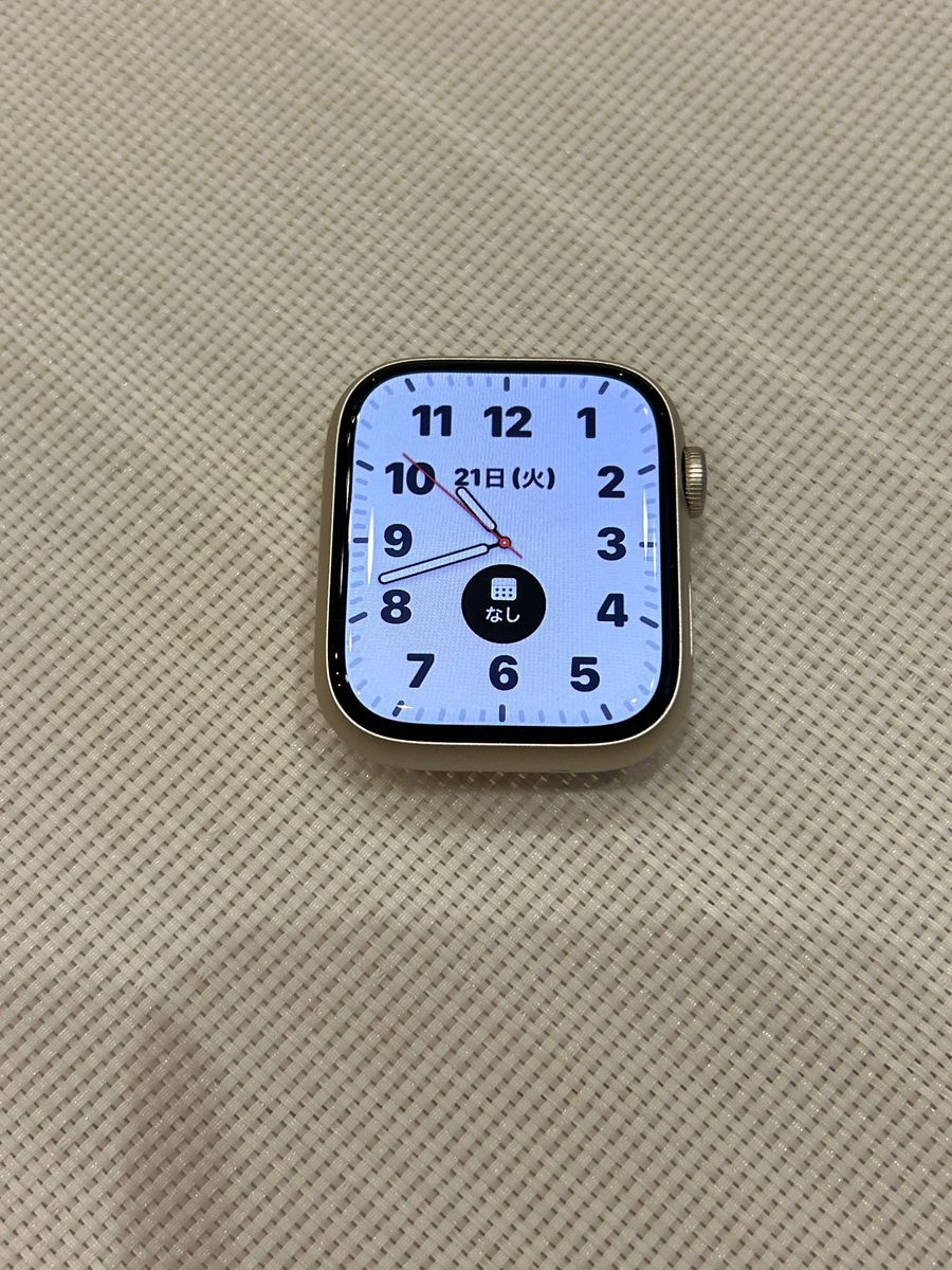 極美品】Apple Watch 9 セルラー 45mm スターライト アルミ 極美品】Apple Watch 9 セルラー 45mm スターライト アルミ