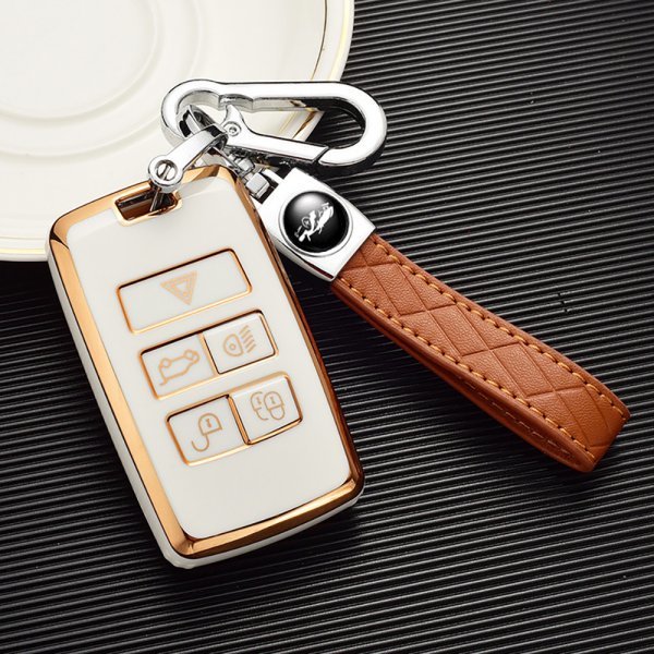  Land Rover key case Range Rover Evoque vela-ru Discovery Jaguar XJ F pace XE X7 XF F type I pace white 