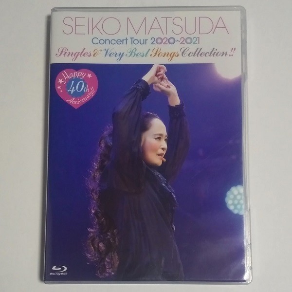 ブルーレイ★松田聖子「Happy 40th Anniversary Concert Tour 2020-2021 Singles& Very Best Songs Collection」 Seiko MAtsuda_画像1