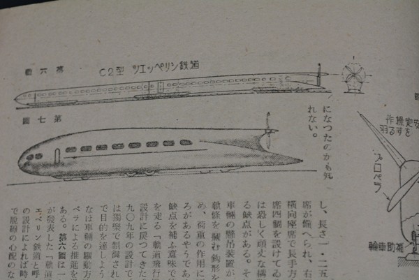 ★朝日科学・戦前・ミリタリー・昭和19年5月1日発行・戦艦・海軍科学技術・超高速弾丸自動車/レア物_画像6