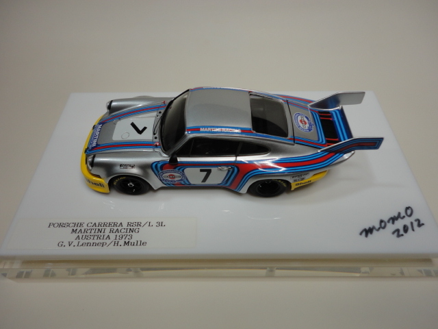 ★リアクト完成 1/43 Porsche Carrera RSR/L MARTINI RACING 1973★